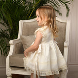 Christening Gown - Maria - Antique Cream J069