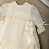 Christening Gown - Elena - Antique Cream 067c