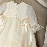 Christening Gown - Elena - Antique Cream 067c