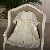 Christening Gown - Elena - Antique Cream 067c
