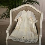 Christening Gown - Elena - Antique Cream 067c