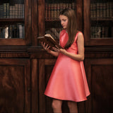 Harper - Confirmation / Occasional Wear Dress - Coral Pink