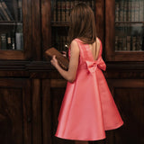 Harper - Confirmation / Occasional Wear Dress - Coral Pink