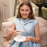 Olivia - Confirmation / Occasional Wear Dress - Sky Blue