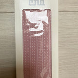 Pattern Open Rib Detail Tights - Black & Pink