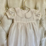 Christening Romper - Louis - Ivory