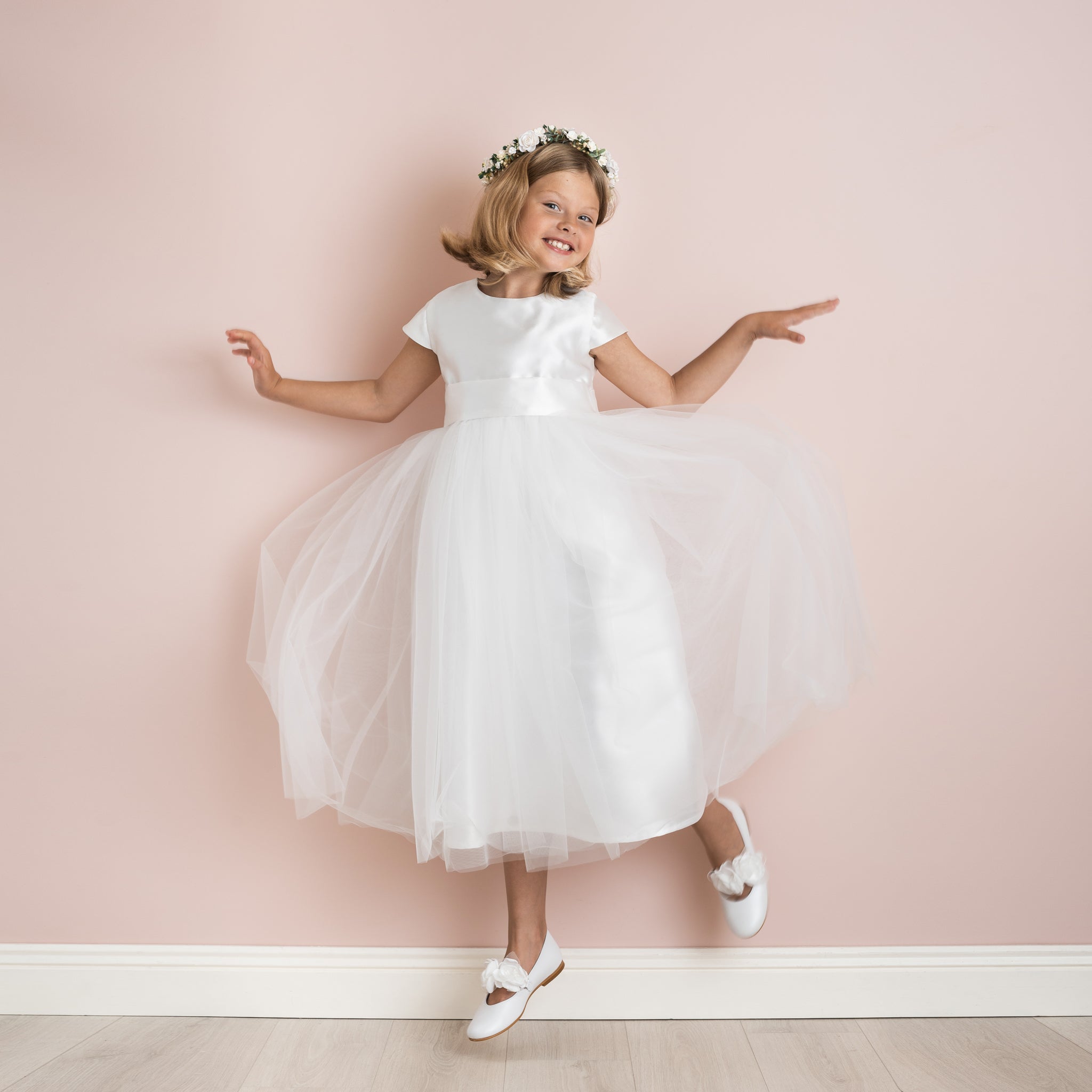 Communion Dress With Communion Veils Ireland Silk Communion Dress