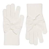 Gloves with giant Velvet Bow - Variety of Colours