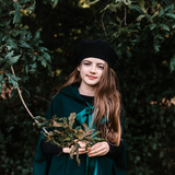 Condor Beret Hat Velvet Ribbon Bow - Variety of Colours