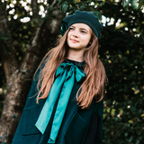 Condor Beret Hat Velvet Ribbon Bow - Variety of Colours