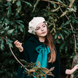 Condor Beret Hat Velvet Ribbon Bow - Variety of Colours