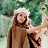 Hazel Cape - Warm Smokey Tan