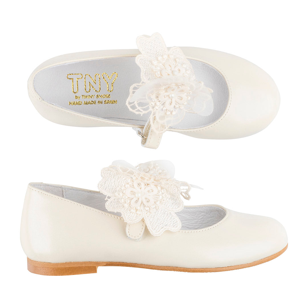 Communion Shoes Ivory Childrens Bridesmaid Shoes Girls Communion