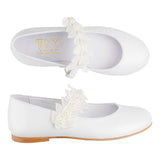 Perla Communion Shoes - Off-White