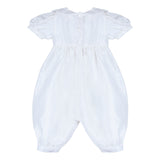Christening Romper - Louis - Ivory