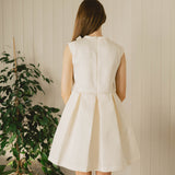 Lillian - Confirmation / Occasional Wear Dress - Cream