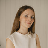 Lillian - Confirmation / Occasional Wear Dress - Cream