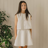 Arabella - Confirmation / Occasional Wear two-piece - Cream & Gold