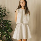 Arabella - Confirmation / Occasional Wear two-piece - Cream & Gold