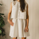Arabella - Confirmation / Occasional Wear two-piece - Cream & Gold