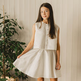 Arabella - Confirmation / Occasional Wear two-piece - Cream & Gold