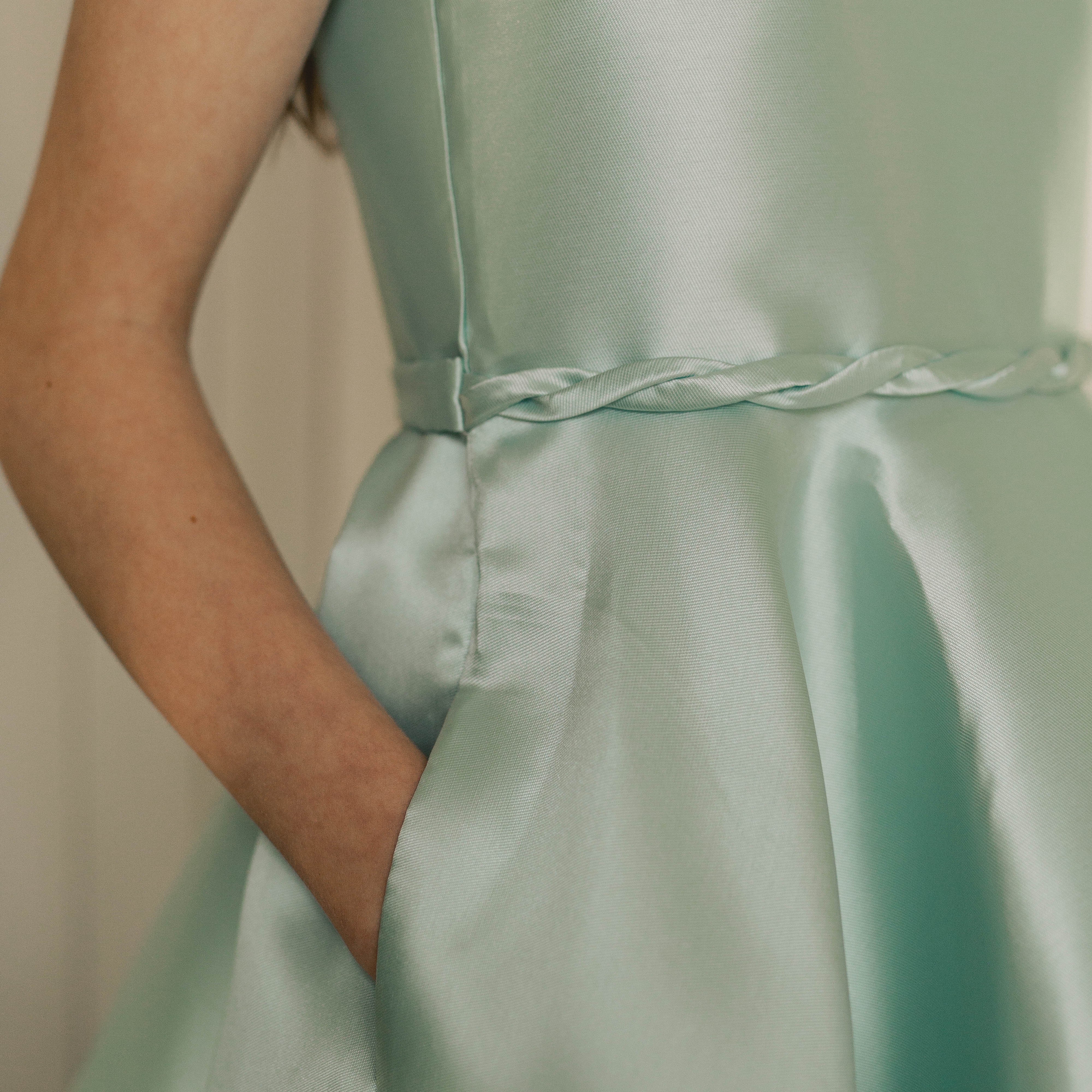 Mabel - Confirmation / Occasional Wear Dress - Turquoise Darcybow Mabel - Confirmation / Occasional Wear Dress - Turquoise Darcybow