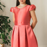 Coraline - Confirmation / Occasional Wear Dress - Coral Pink