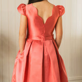 Coraline - Confirmation / Occasional Wear Dress - Coral Pink