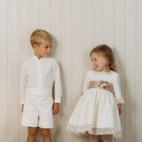 Julieta  Dress - Ivory