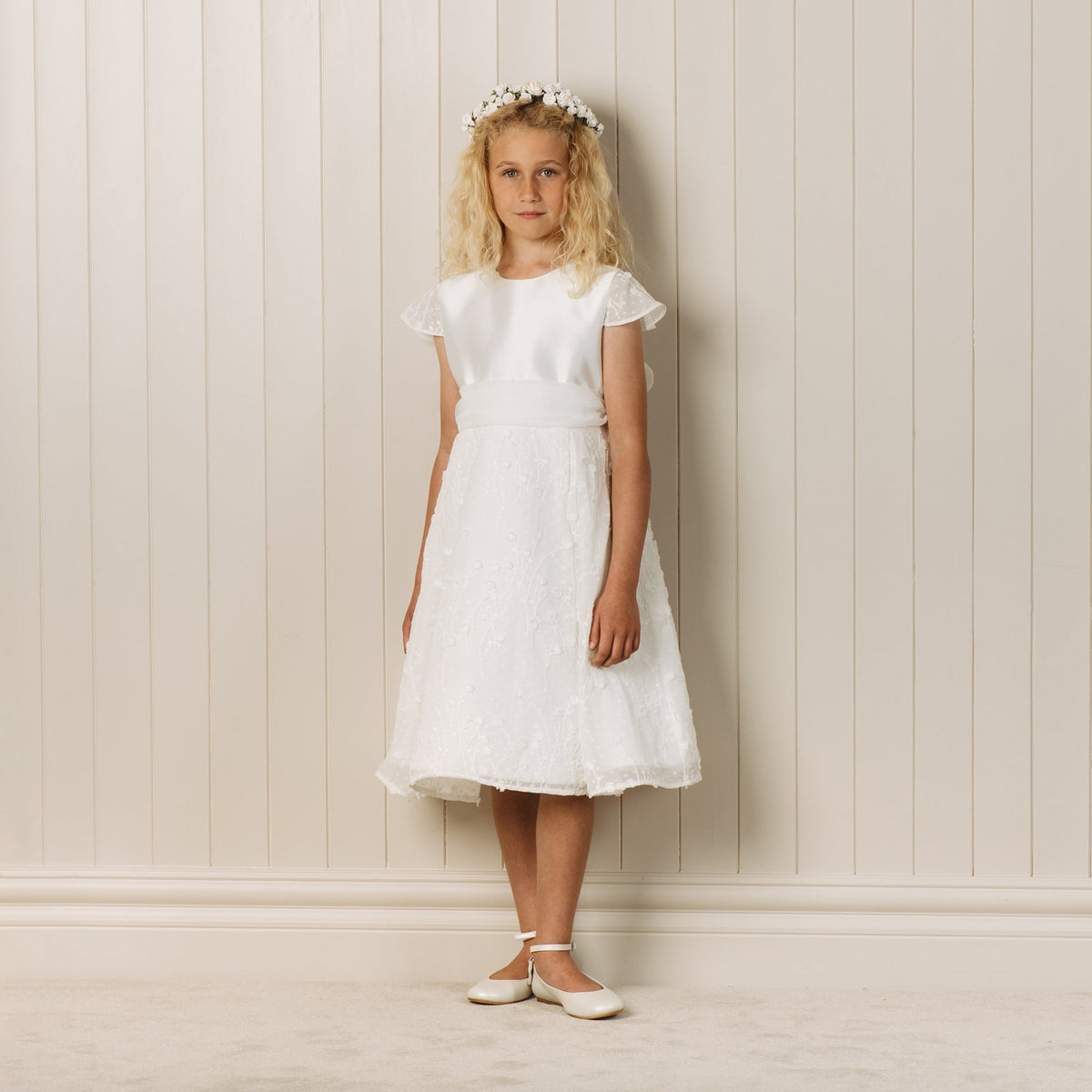 Pretty lily communion on sale dresses