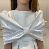 Communion Wrap - White & Ivory/Cream