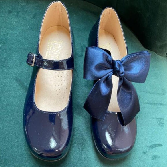 Matilda Mary-Jane Shoes - Navy